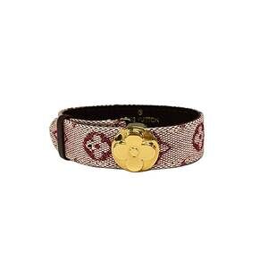 Louis Vuitton Good Luck Bracelet Monogram Mini Bracelet M64459 Jacquard Hardware